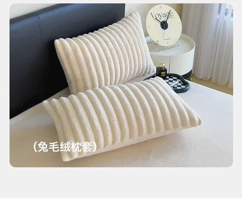 Winter Warm Plush Duvet Cover Set with Bedsheets case 4pcs Couple Quilt Cover Bedspread Velvet Double Bed Bedding SetC250122