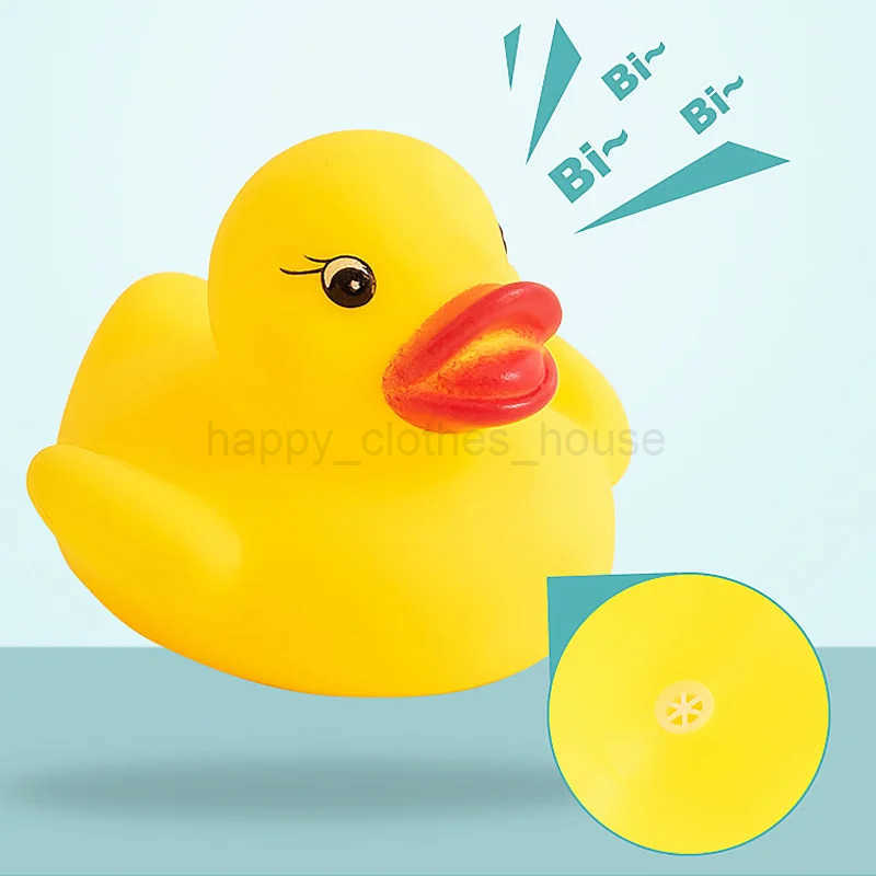 10pcs Baby Bath Toys Cute Animals Swimming Water Game Soft Rubber Float Squeeze Sound Water Shower Toys For KidsXJ241207