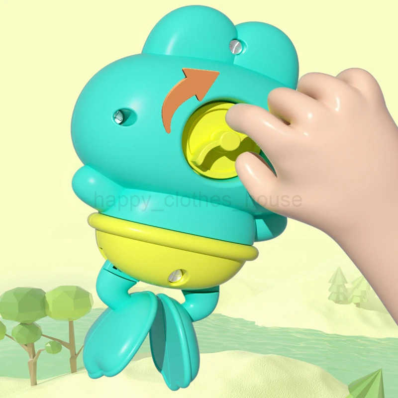Baby Bath Toys Swimming Turtle Water Bath Toys for Toddlers Water Play Game Infant Bathroom Shower Bathtub Clockwork Animals ToyXJ241207
