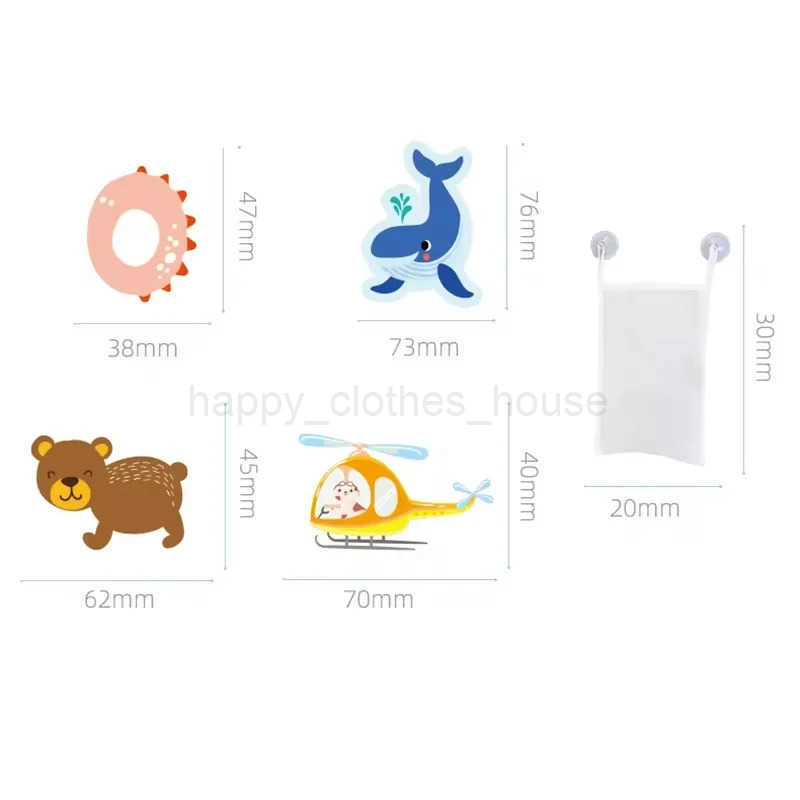 Baby Bath Toys Foam Animals Cognitive Floating Toy Educational Toy EVA Paste Puzzle Toys Bathtub Traffic Baby Bathroom ToysXJ241207