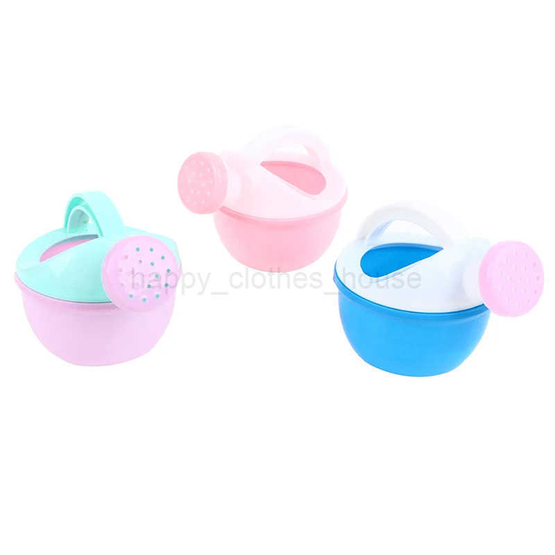 1PCS Baby Bath Toy Colorful Plastic Watering Can Watering Pot Beach Toy Play Sand Shower Bath Toy for children Kids GiftXJ241207