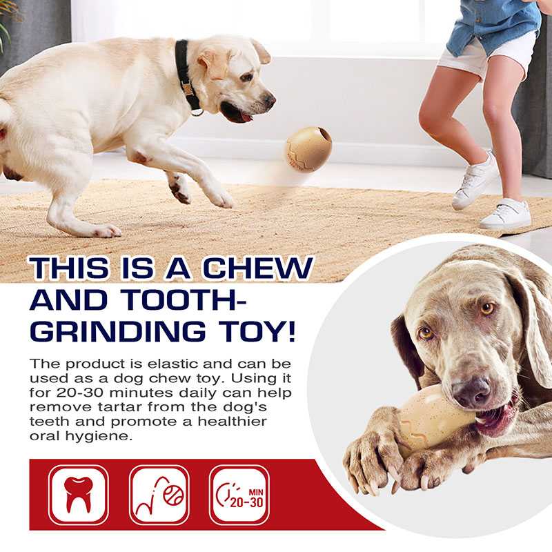Pet Supplies Explosion Amazon Lick Dog Chew Toy Slow Food Leakage Dinosaur Egg Slow Food Dog Toys