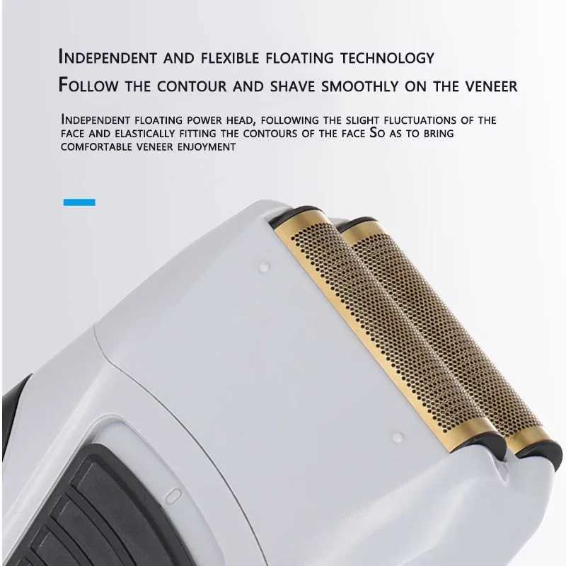 Kemei 3383 Rechargeable Hair Electric Shaver Beard Stubble Facial Electric Razor For Men Face Balds Head Shaving MachineXJ241207