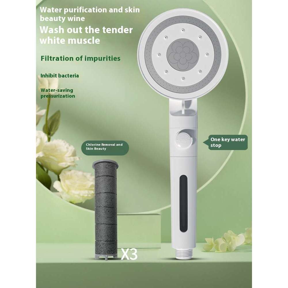 Supercharged household filter,and bathroom heater, pressurized shower lotus head, wer wine se