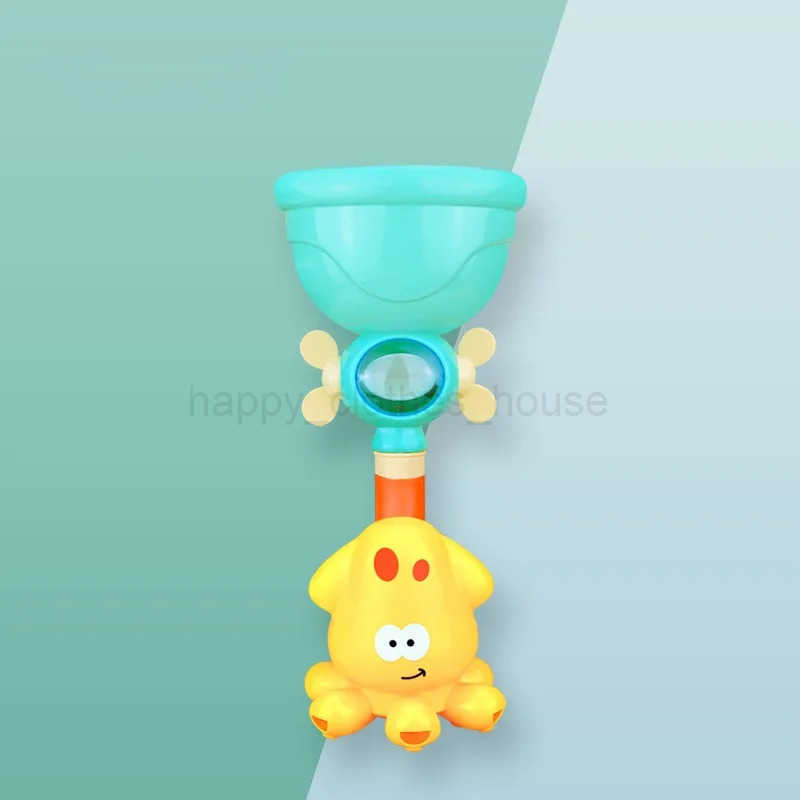 Baby Bath Toys Bathtub DIY Pipes Tubes Bath Time Water Game Spray Swimming Bathroom Toys for Toddlers Kids Gifts Birthday GiftXJ241207