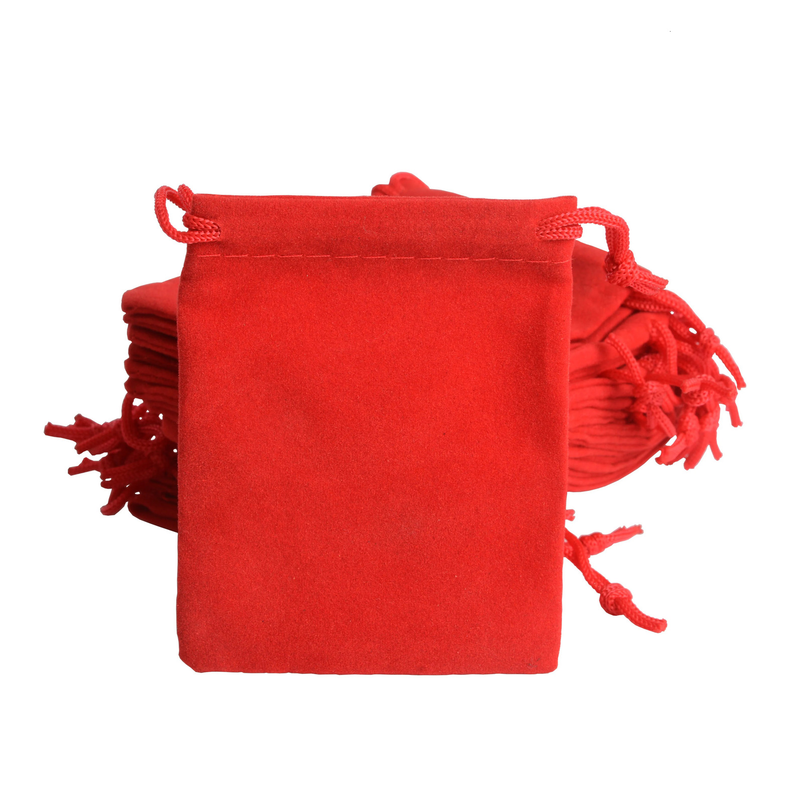 100pcs 7x9cm Velvet Drawstring Bag Jewelry Bag Years Birthday Christmas Party Ball Gift Bag Pochette Cadeau Sachet Bonbon 241206