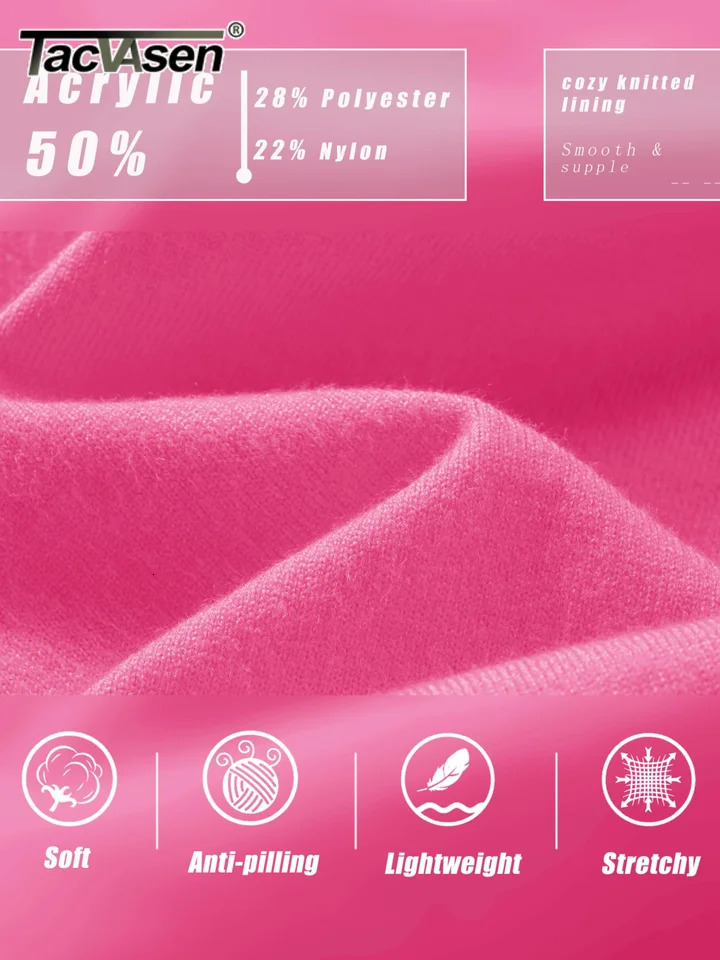 TACVASEN Knitted VNeck Thin Sweater Womens Spring Fall Long Sleeve Basic Layer Tops Fashion Soft Lightweight Casual Pullovers 241203