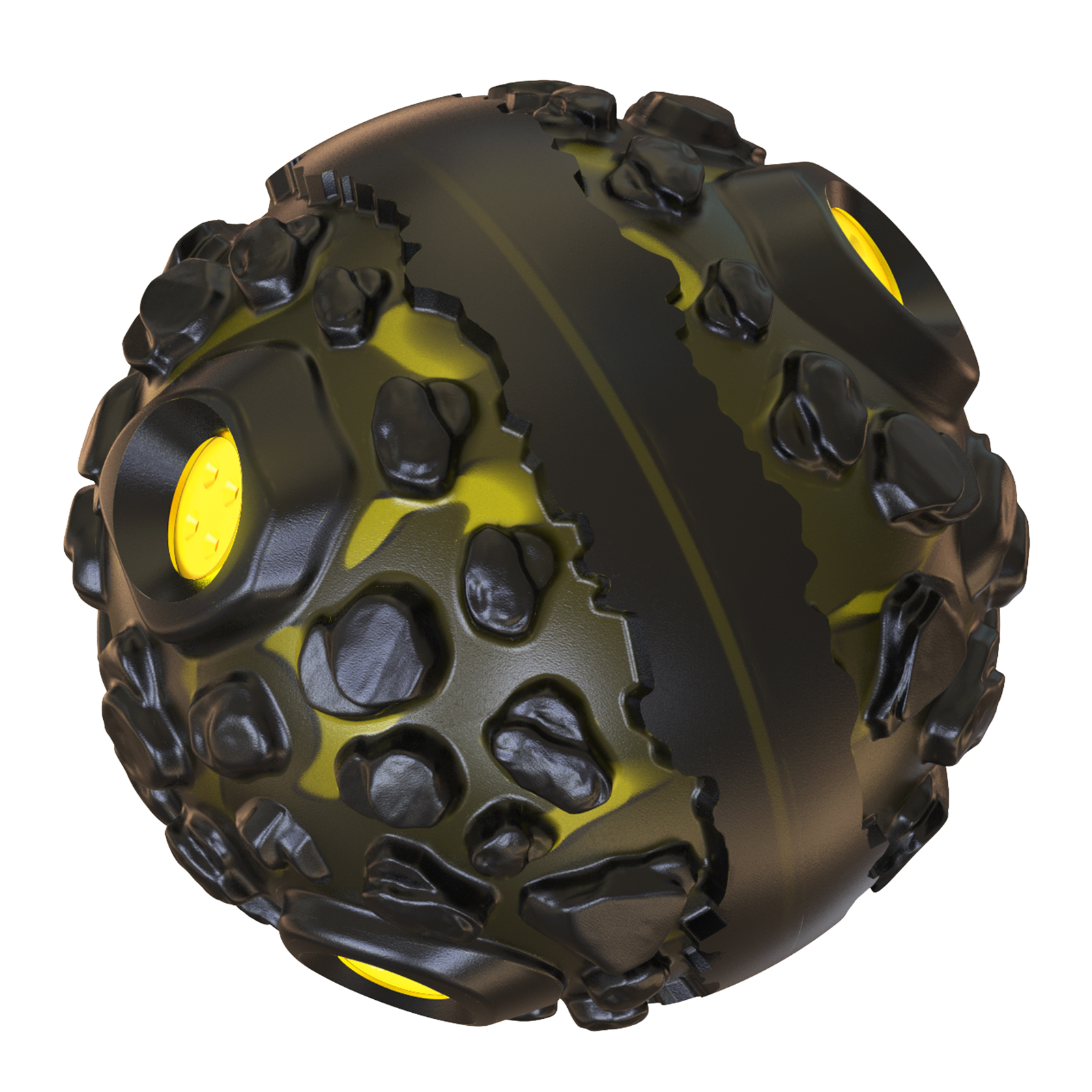 Stone-Based Meteorite Chewing Massage Ball for Oral Health