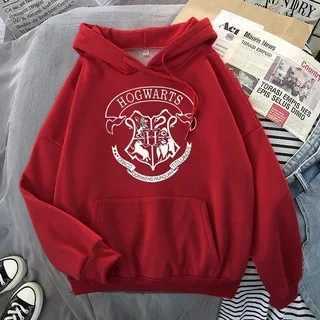 Fashion Hogwarts Printed Hoodies Women Sweatshirt Autumn Winter Long Slves Y2k Casual Loose Tops Oversized Hoodies X250212