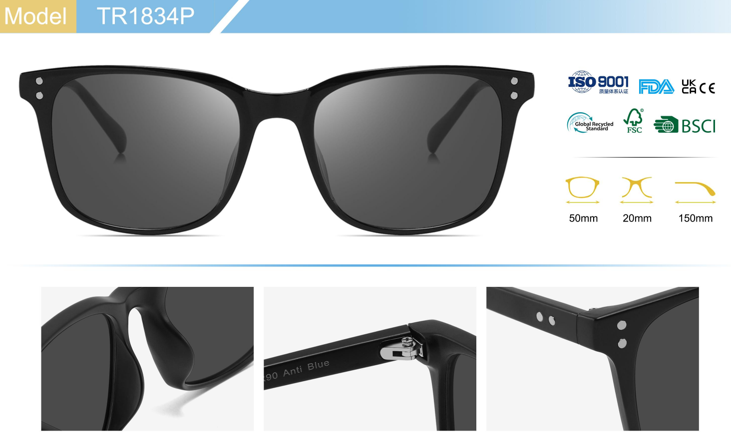 Designer Sunglasses UV400 Sunglasses for Women Sports Sunglasses Mens High-Quality Polarizing Lens Full-frame pc alloy glasses frame leg