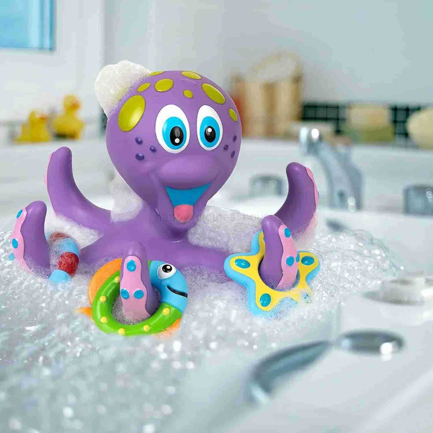 Baby Bath Toy Shower Animal Octopus For Kid Crling Beach Toddler Bathtub Bathroom Swimming Pool Play WaterXJ241207