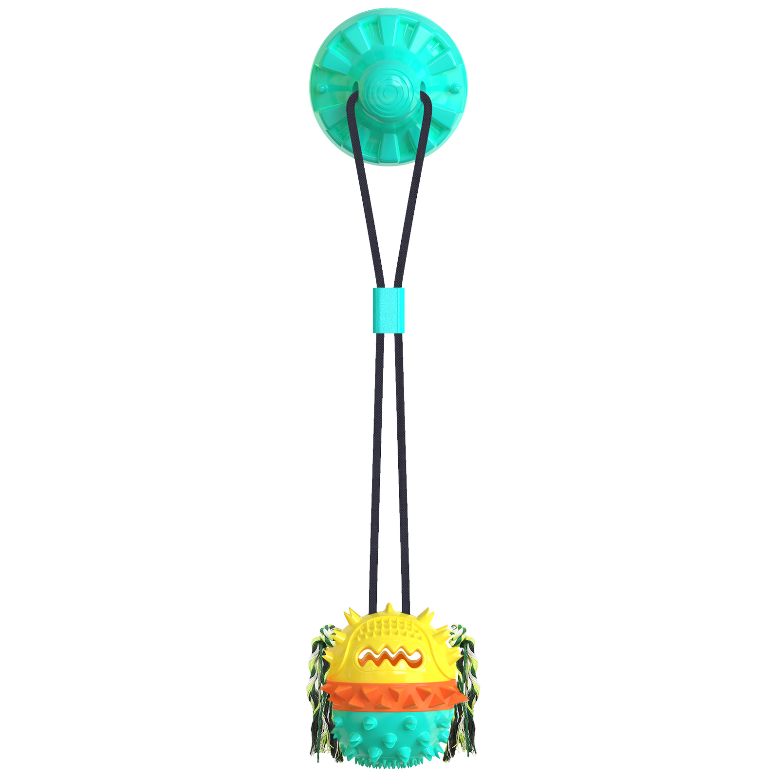Model A Canine Toughness Chew Ball with Enhanced Grip - Pet Plaything