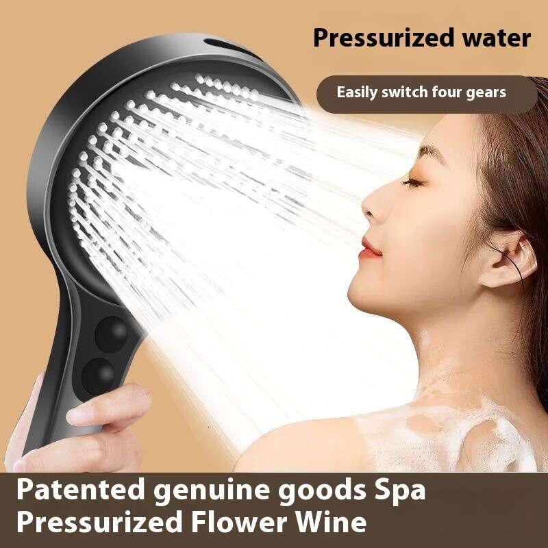 Boosting powerful household head, showerhead, shower head set