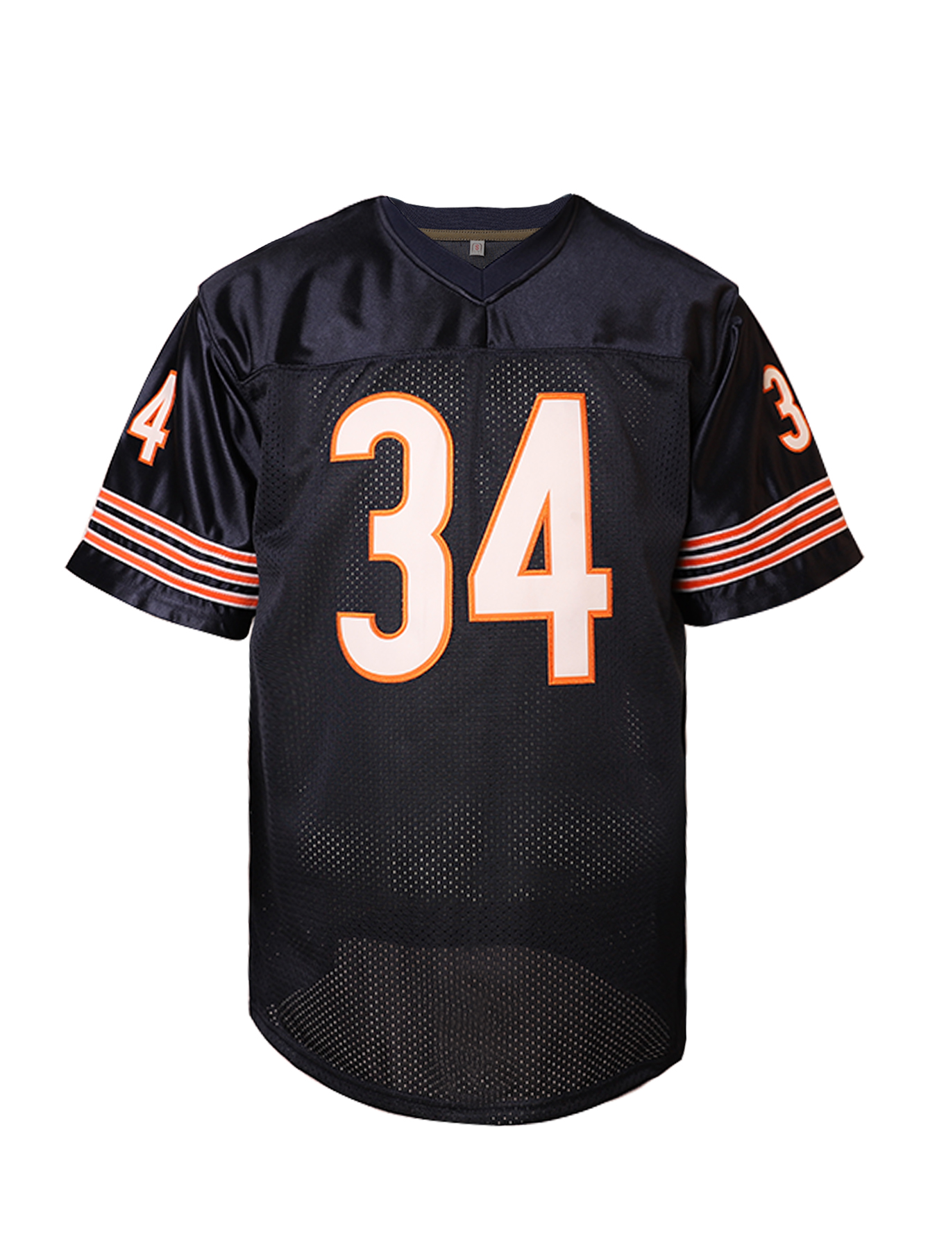 In stock 34 PAYTON Football Jersey 100% Stitched Fast Shipping Embroidered Letter Number Design Polyester Retro Classic Sportswear Jerseys