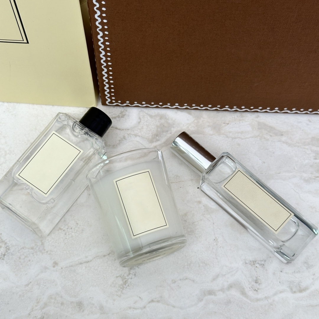 Aromatherapy candle perfume three piece home room durable gift box perfume hand gift