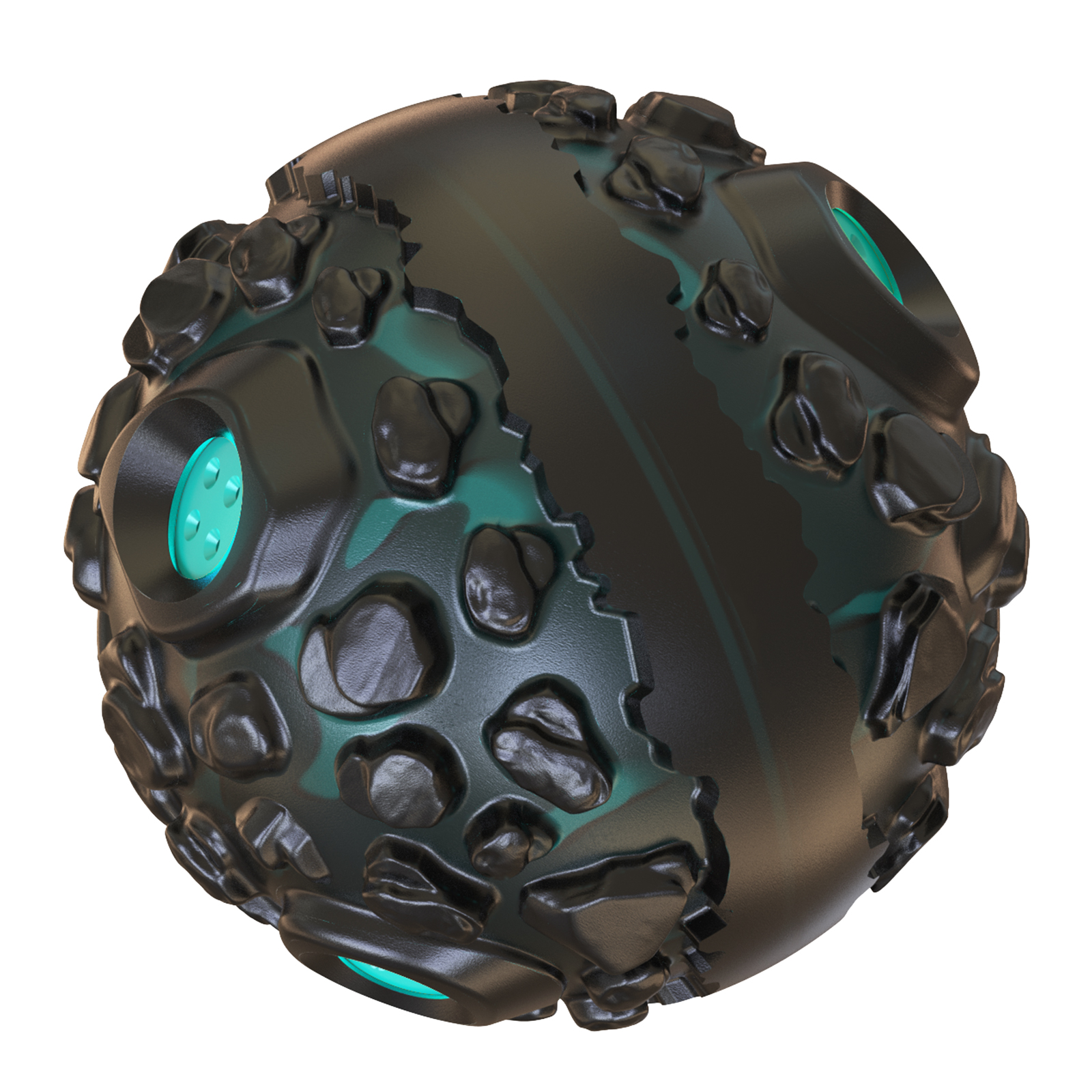 Stone-Based Meteorite Chewing Massage Ball for Oral Health