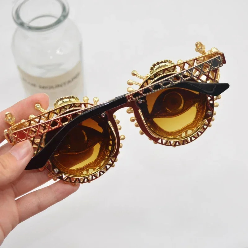 2024 Baroque Sunglasses Womens Lentes Gafas De Sol Feminino Lunette Solei Unique Womens Diamond Sunglasses MUJI 241206