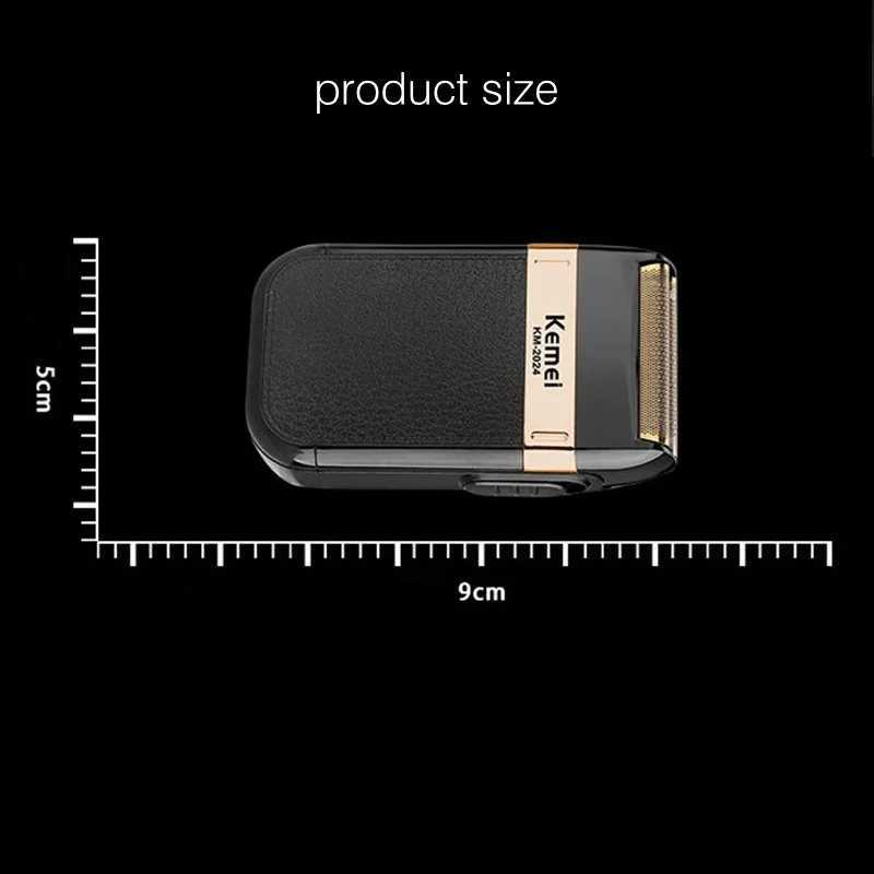 Original Kemei Powerful Rechargeable Beard Electric Shaver For Men Bald Head Shaving Machine Washable Electric Razor Wet DryXJ241207