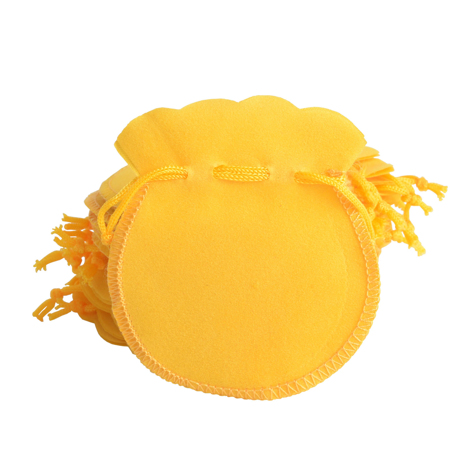 100 pieces of 7 * 8cm 9 * 12cm velvet bags drawstring bags Karabash jewelry packaging bags wedding Christmas party gift bags 241206