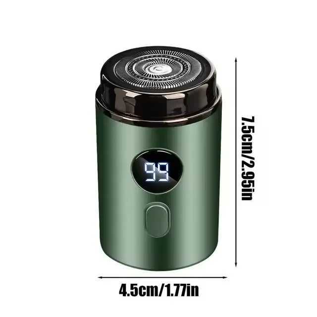 Small Mens Electric Shaver USB Rechargeable Portable Razors Comfortable Easy Travel Mini Beard Body Hair Trimmer Pocket RazorsXJ241207