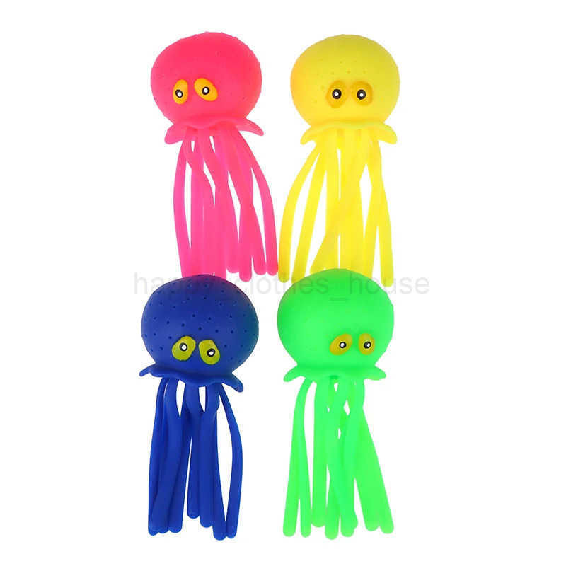 Octopus Water Ball Pinch Joy Childrens Bath Toys Swimming Pool Water Toys Squishies Pinch Toys Stress Relief Toys For KidsXJ241207