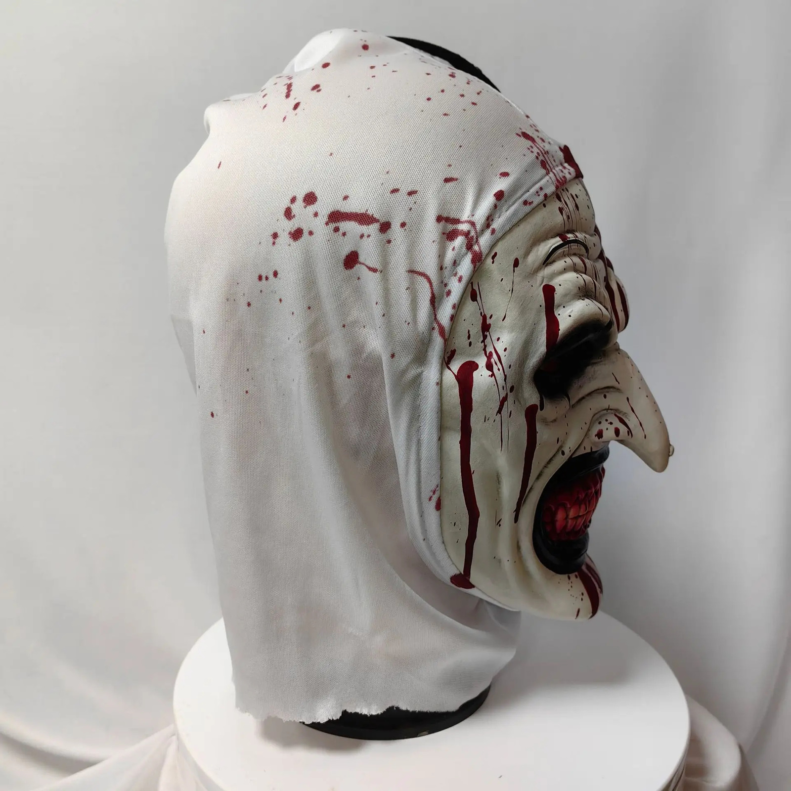Scary Terrifier 3 Cosplay Mask Halloween Art The Clown Bloody Latex Soft Props Party Adults Costume Masks 241205