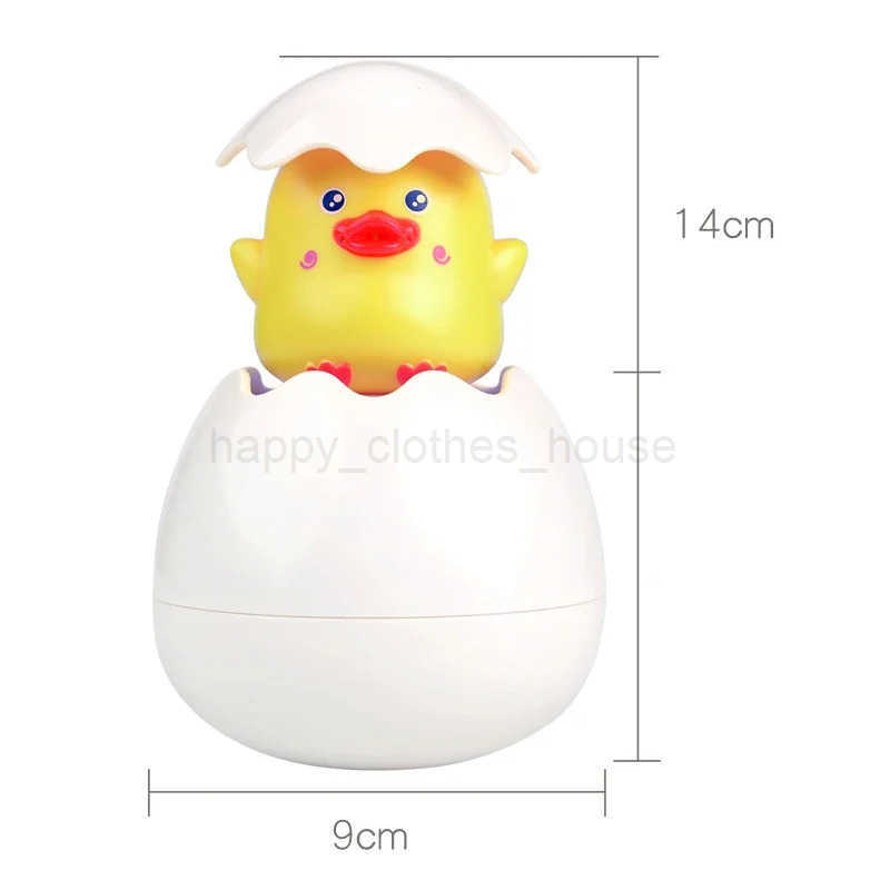 Baby Bathing Toy Cute Duck Penguin Egg Bathroom Sprinkling Shower Swimming Water Toy Water Spray Sprinkler Bath ToyXJ241207