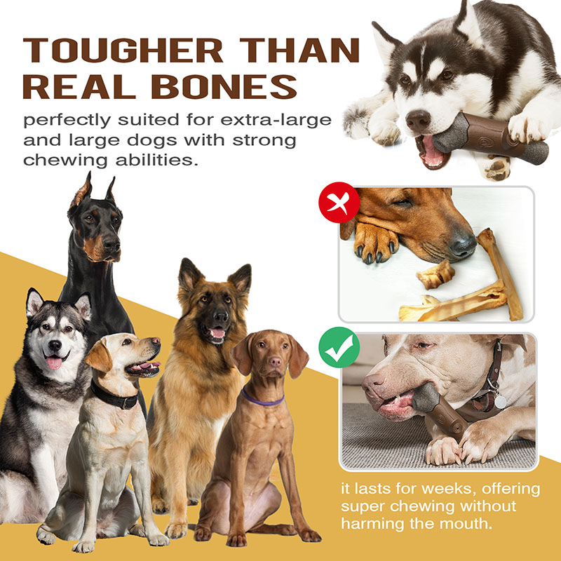 New Explosion Amazon Large Dog Bite Resistant Teething Sticks Branches Dog Toys Sounding Branches