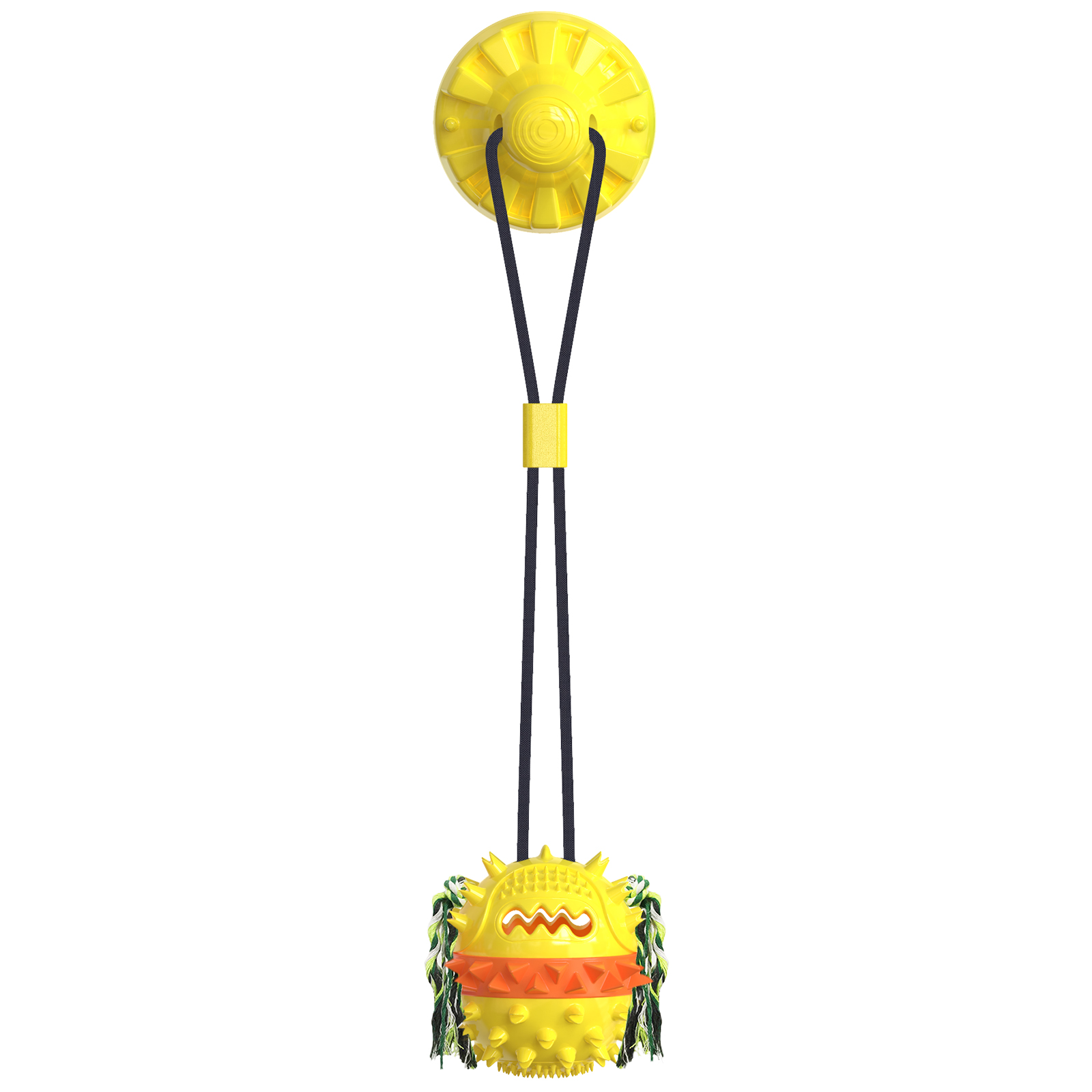Model A Canine Toughness Chew Ball with Enhanced Grip - Pet Plaything