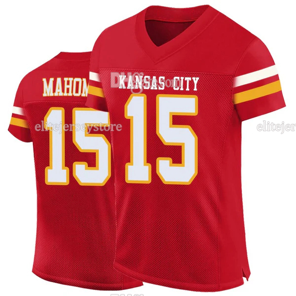 15 Patrick Mahomes 87 Travis Kelce 95 Chris Jones 2024 25 Football Jersey 10 Isiah Pacheco 32 Nick Bolton Creed Humphrey Derrick Thomas Football Jerse