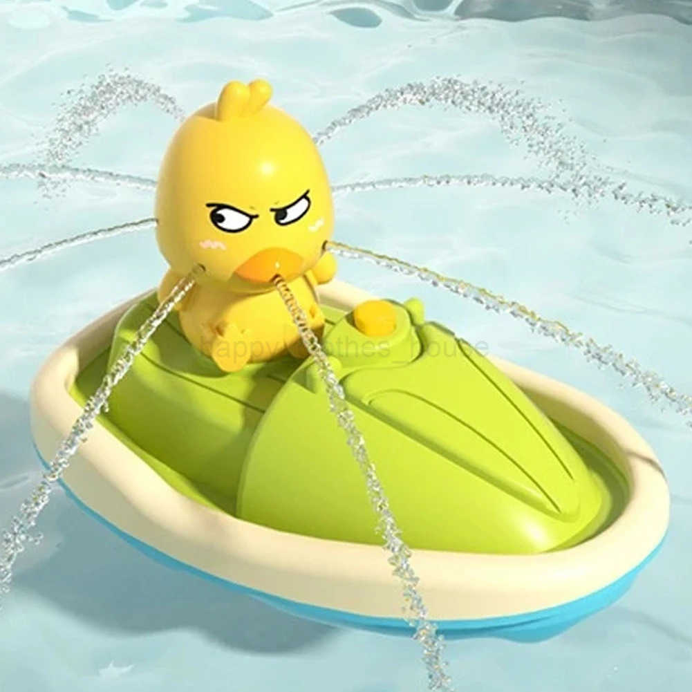 Duck Bath Toys for Toddlers Bathtub Water Spray Baby Bath Toy Cute Electric Bathroom Bathing Toys for Kids Ideal Birthday GiftsXJ241207