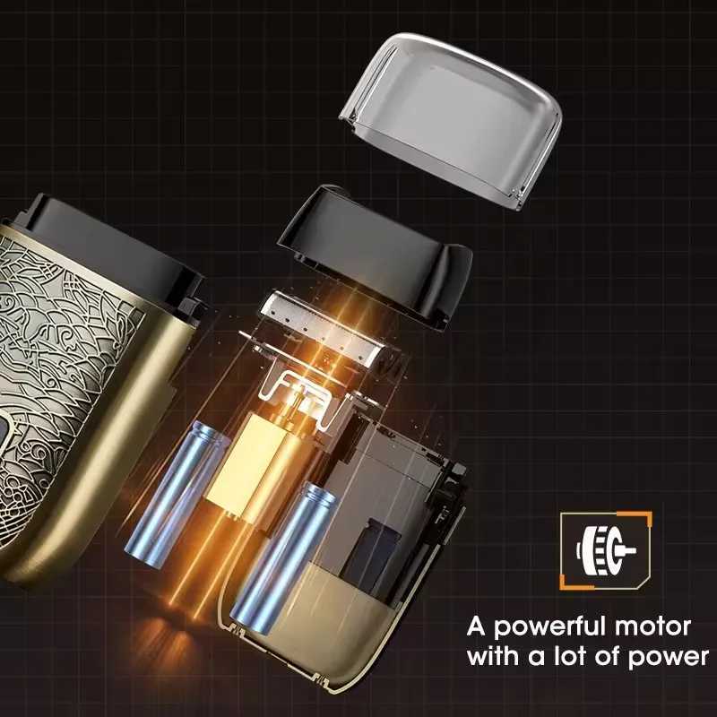 4D LK3010 All Metal IPX6 Waterproof Electric Shaver Men electric shaver for men portable Foil ShaversXJ241207