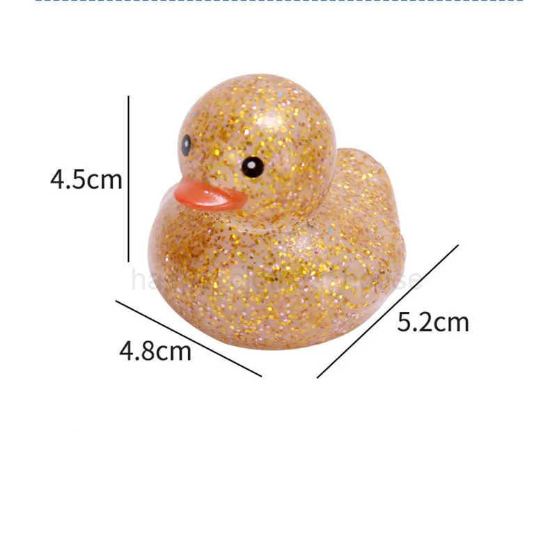 6pcs Duck Bathroom Shower Pinching Toys Little Duck Pinch Call Water Toys Summer Beach And Pool Activi Childrens Par GiftsXJ241207