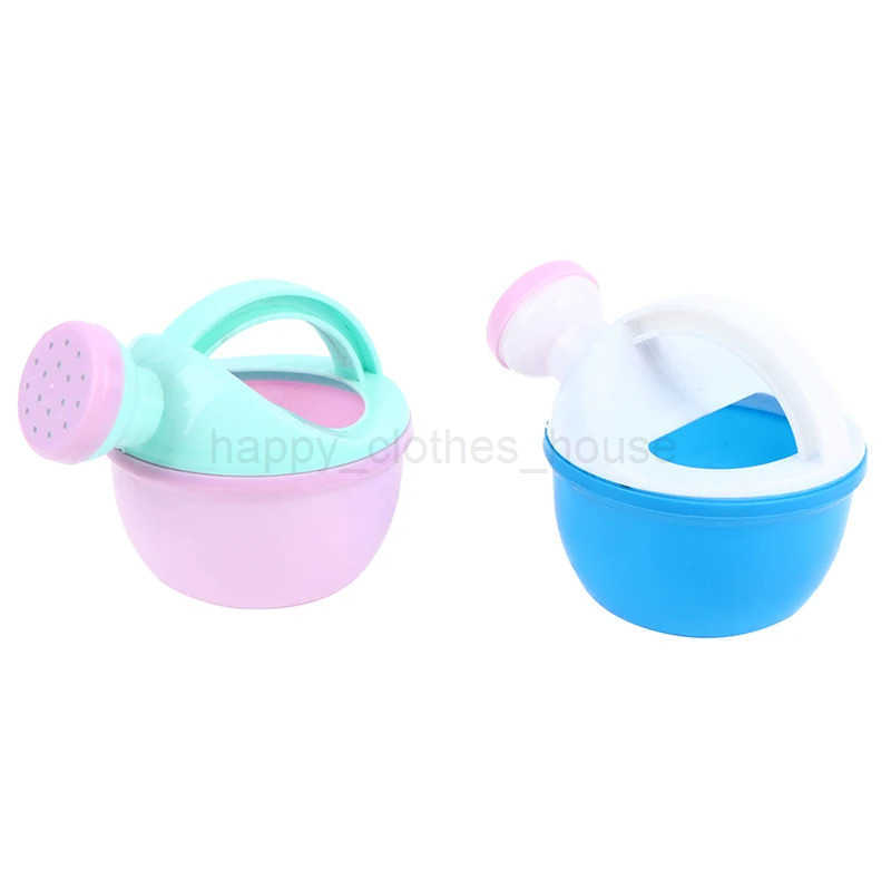 1PCS Baby Bath Toy Colorful Plastic Watering Can Watering Pot Beach Toy Play Sand Shower Bath Toy for children Kids GiftXJ241207