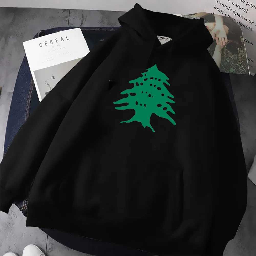 Lebanese Hoodie Harajuku Pattern Japanese Kawaii Winter Trendy Girl Pullover Sweater Winter Manga Elegant Printing Design X241207