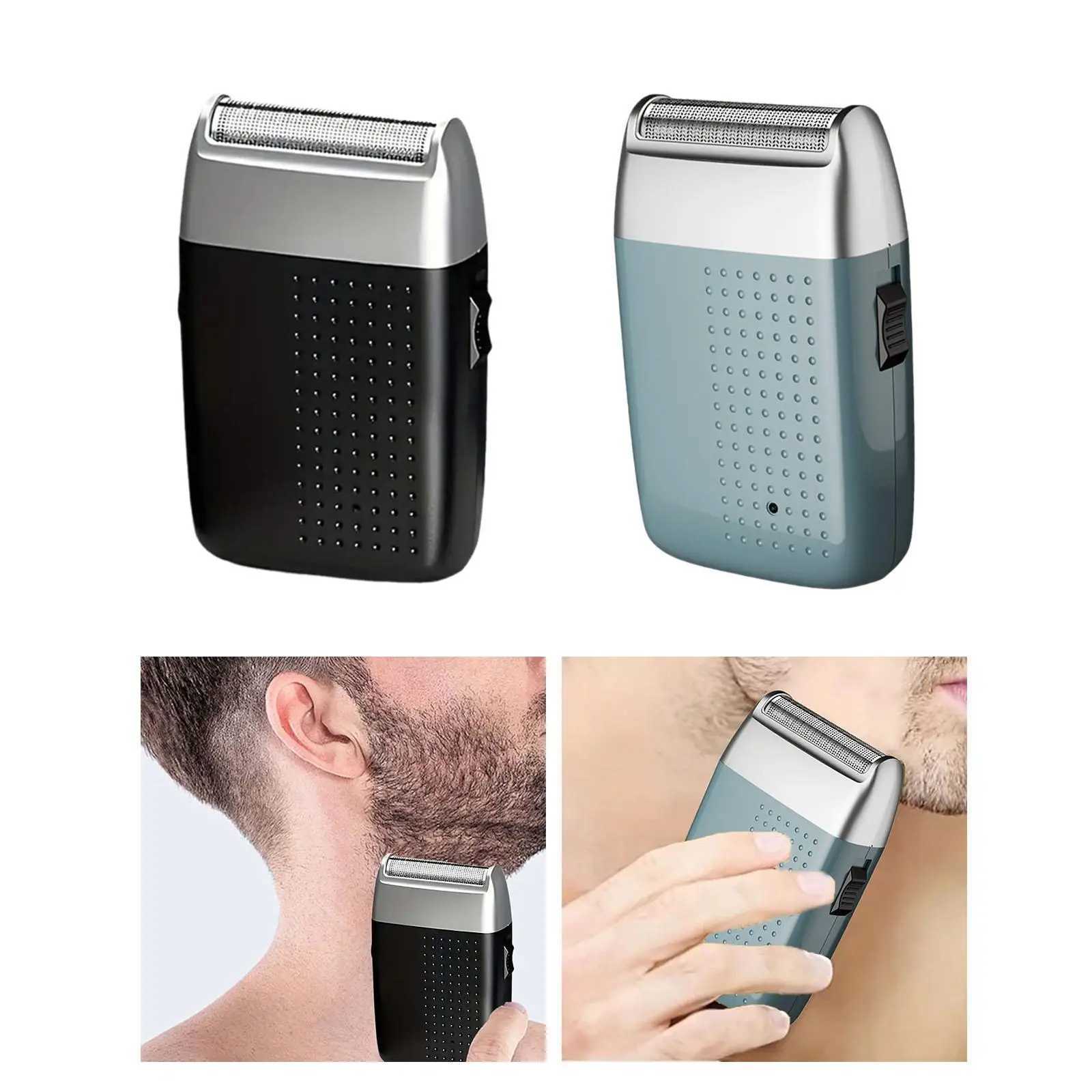Mini Shaver for Men USB Rechargeable Electric Razor for Home Outdoor CampingXJ241207