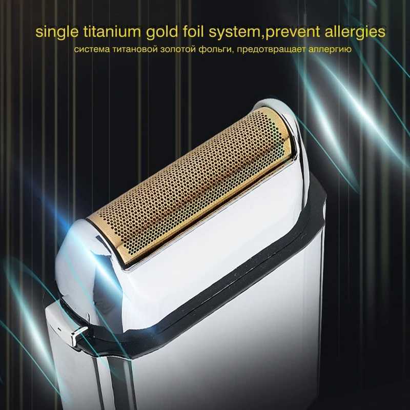 Full Metal single blade HousingElectric Shaver Beard Electric Razor For Men Strong Shaving MachineXJ241207