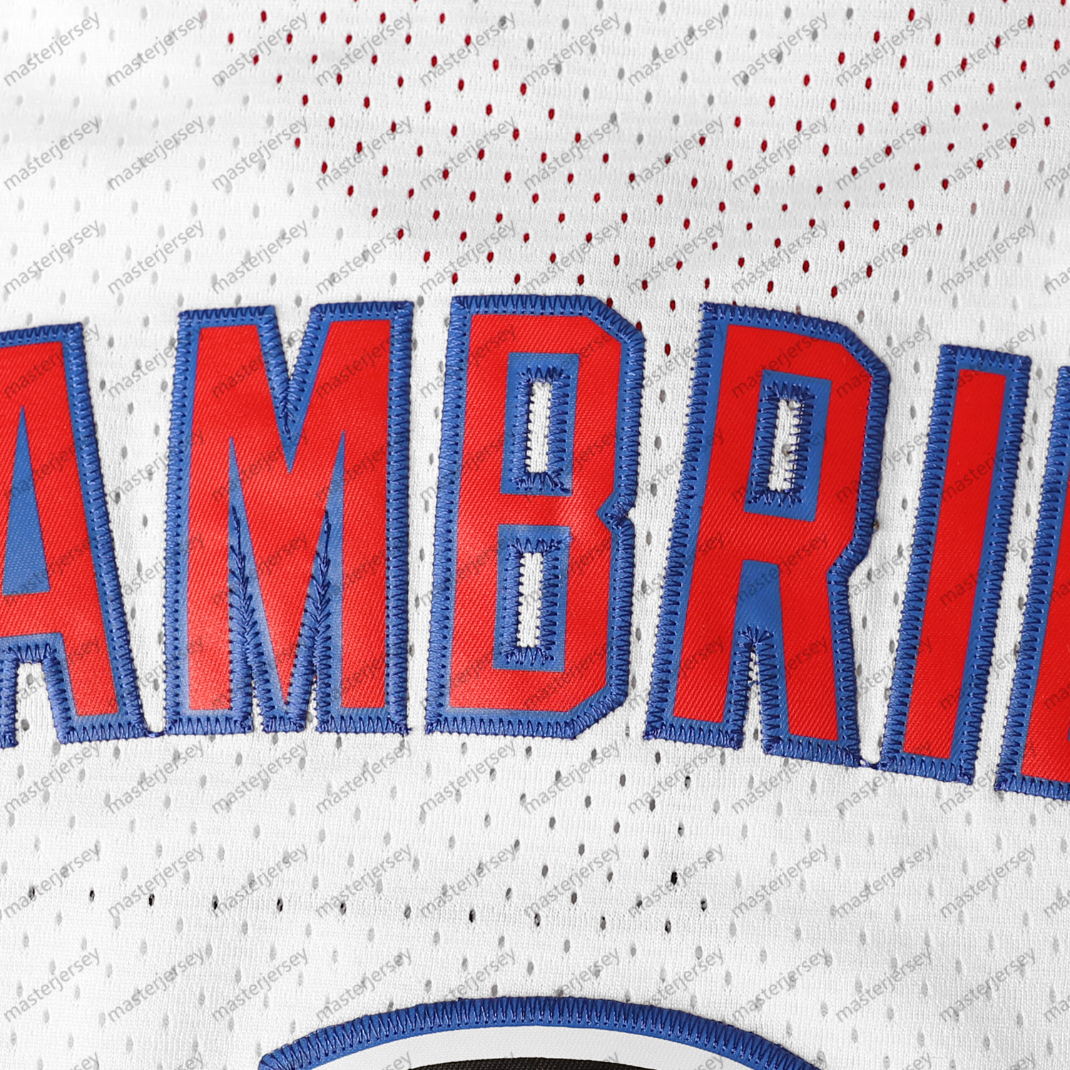 #3 CAMBRIDGE Sports Team Basketball Jersey for Men, Embroidered Letters & Numbers, Crew Neck Sleeveless Training Vest, Loose Fit Athletic Tops for Out