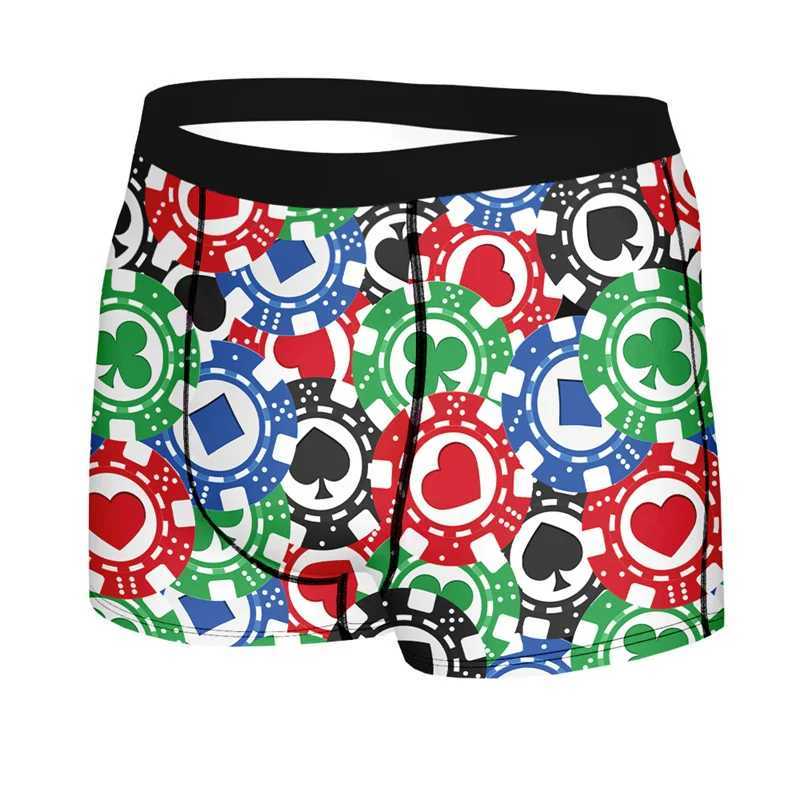 Mens swimming shorts 3D printed swimsuit boxing underwear swimsuit beachwear mens eye catching elastic mens underwear X241207