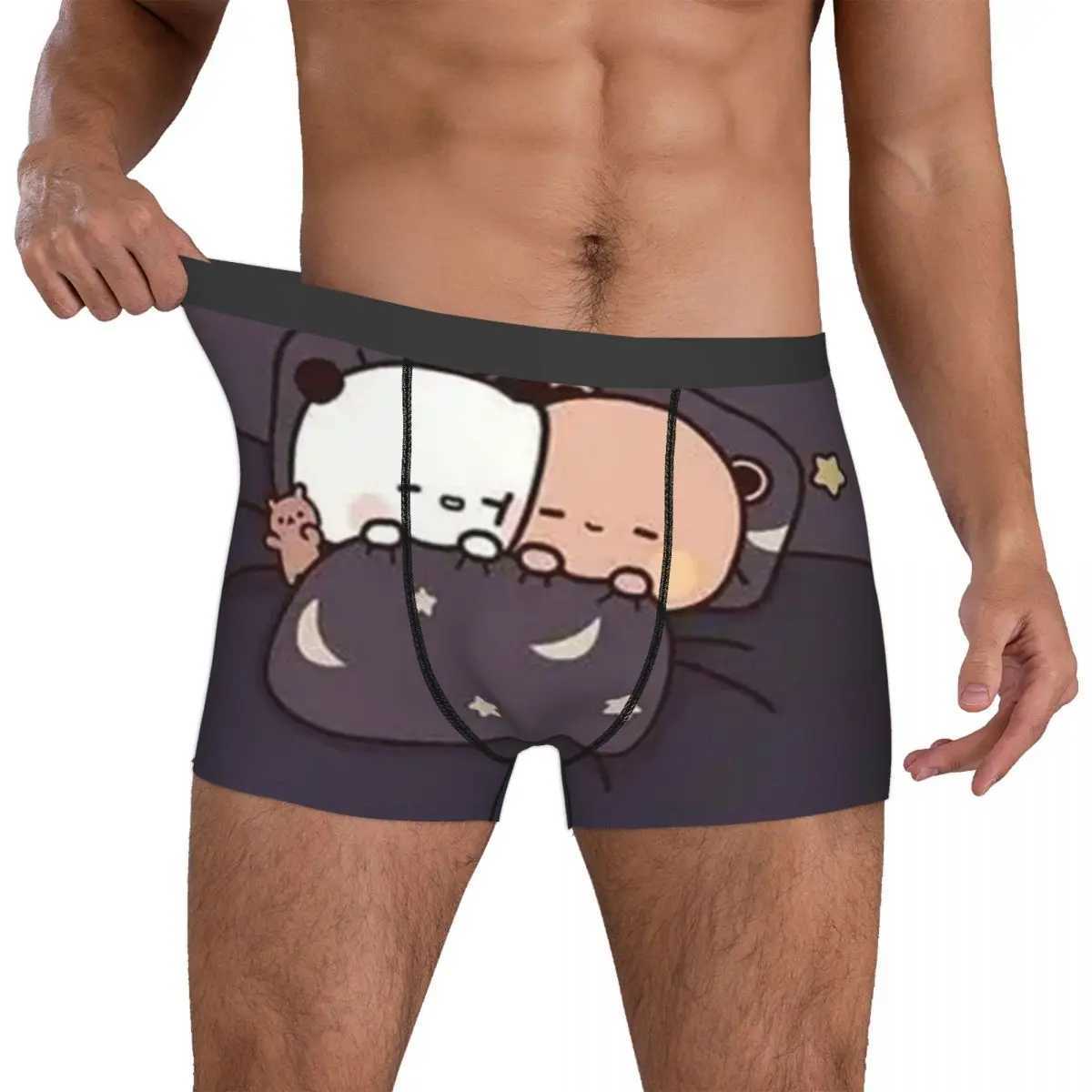 Sleeping boy boxing underwear Bubu Dudu cartoon high breathable underwear high-quality printed shorts birthday gift X241207