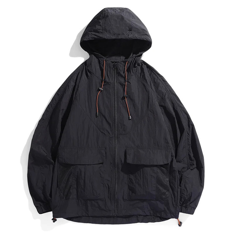 Summer UPF50 UV Sun Protection Skin Coats MenWomen Unisex Outdoor Sportswear UltraLight Windbreaker Man Hooded Casual Jackets 241202