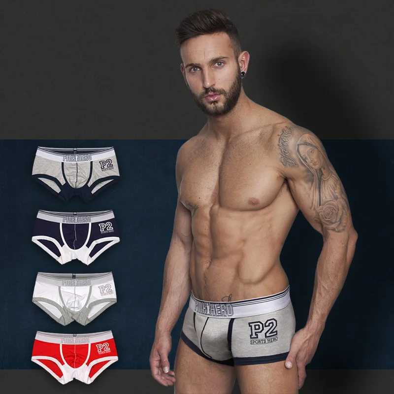 Pink Hero Brand Mens Underwear Knicks Mens Boxer Shorts Sexy Underwear Mens Underwear Mens Cueca Masculina Boxer X241207