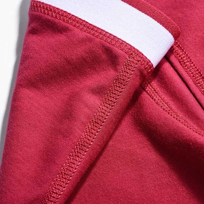 6 pieces/high-quality mens underwear sexy boxer shorts business solid color soft combed cotton breathable mens underwear M-3XL X241207