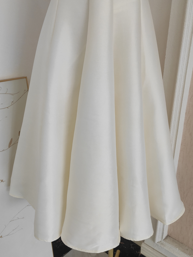 Dresses Thick Satin Spaghetti Strap Wedding Party Dress For Women Hepburn Style Slash Neck Backless Solid A-E Pleated Prom Vestido 2025