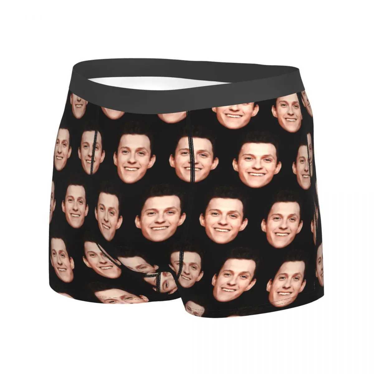 Personalized facial photo lingerie customized heart-shaped boxer dress mens dress mens dress mens dress X241207