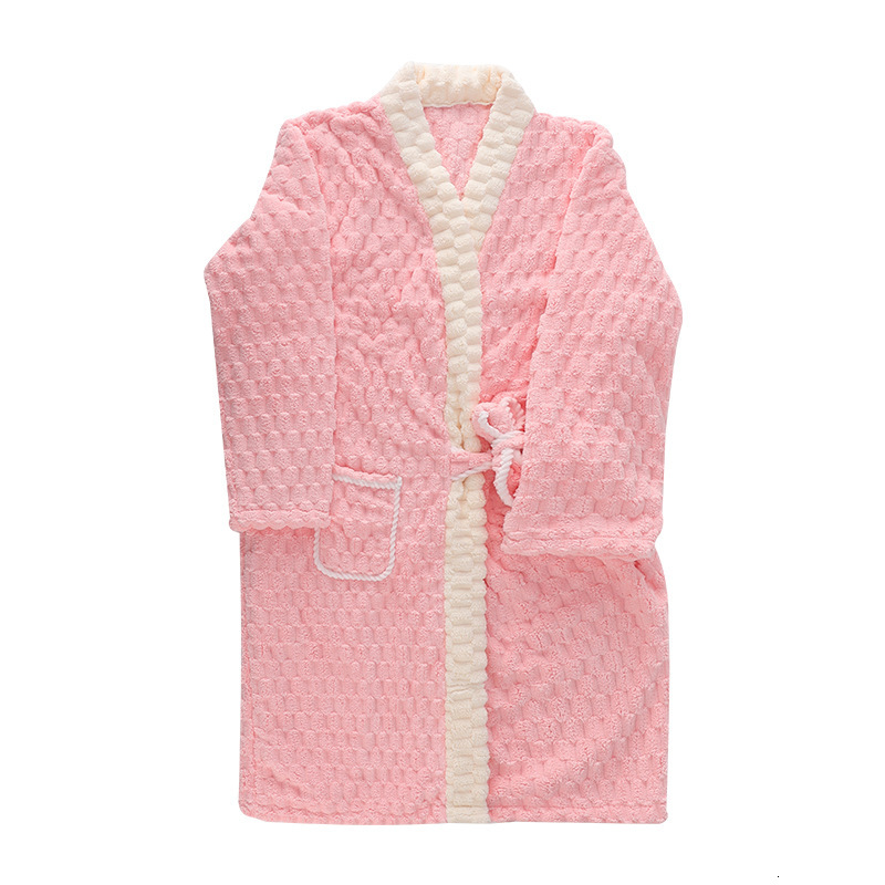 2025 Designer's new autumn and winter cloud patterned bathrobe long coral velvet super fashion absorbent towel color blocked ocean style strap so
