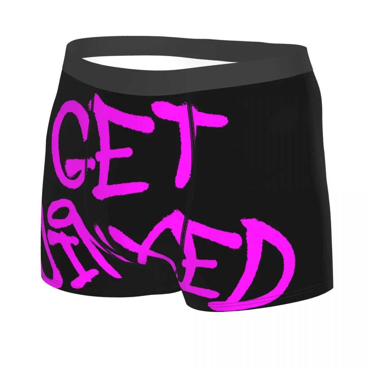 Get Jinxed Cool Mens Boxer Underwear Mysterious Alliance Animation Breathable Fun Underwear Printed Shorts Gift Creativity X241207