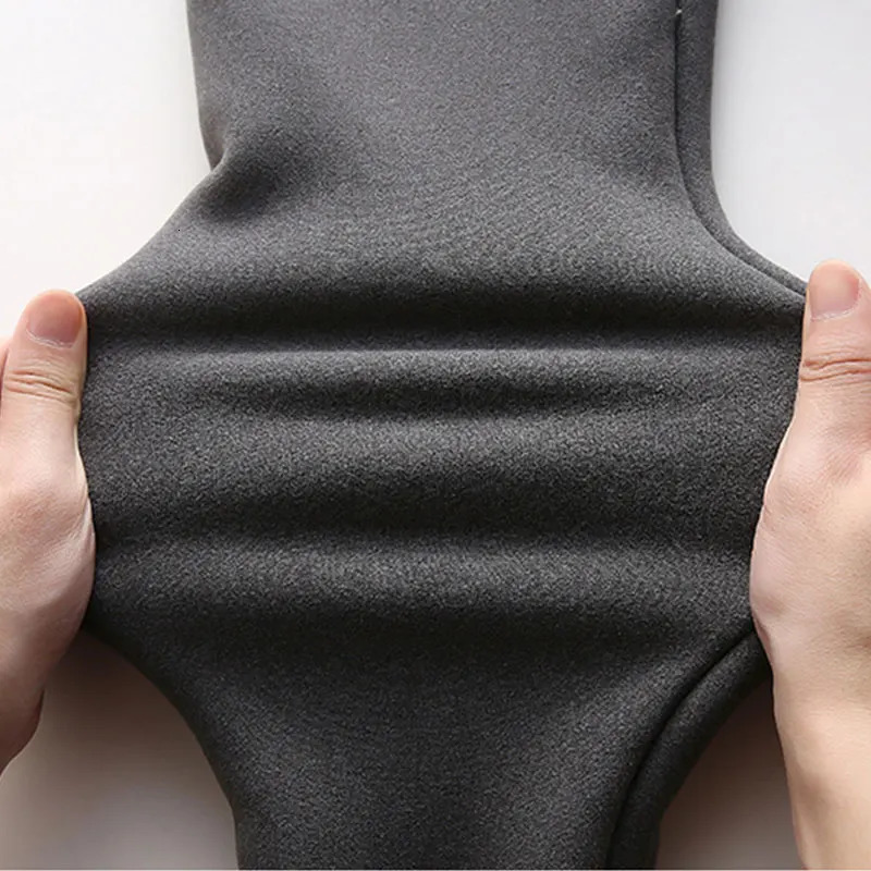 CHRLEISURE Women Winter Warm Thicken Leggings Fleece Pants Female Thermal Thick Tights Sexy Hight Wasit Stretchy 241203