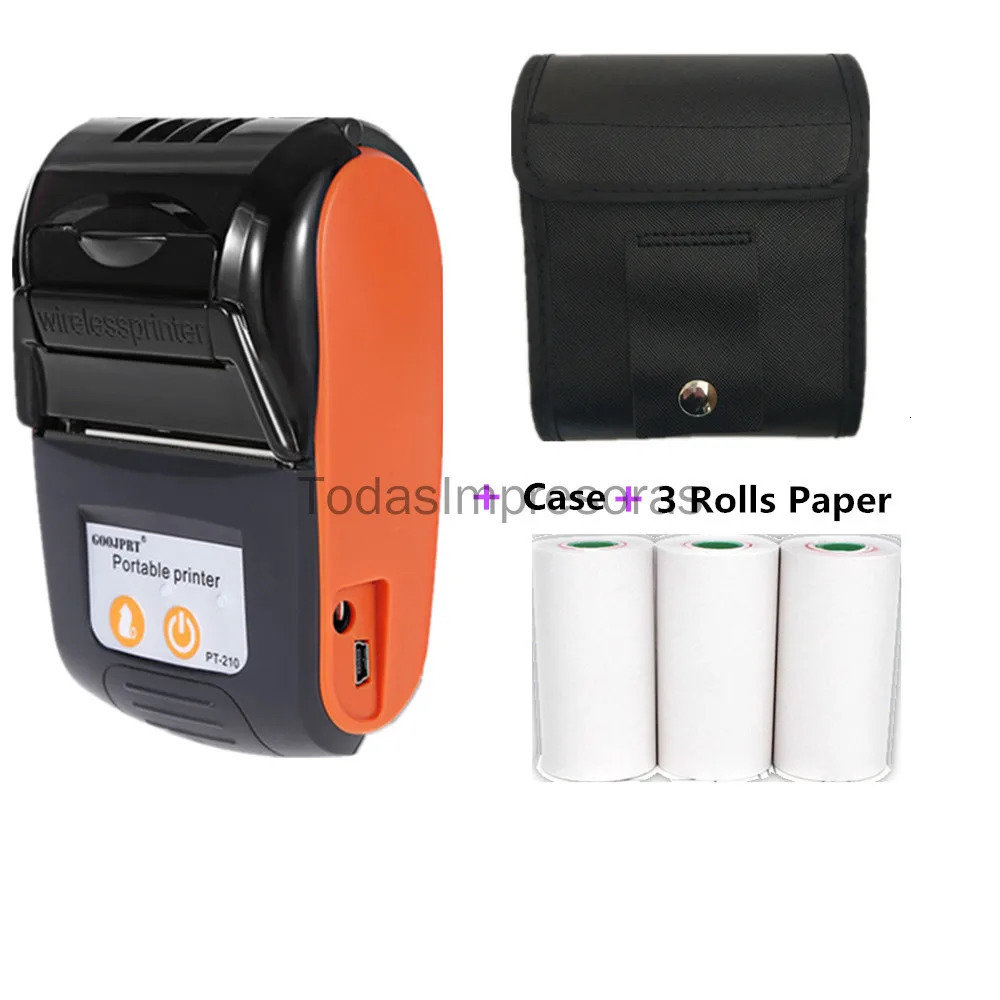 Mini 58mm wireless pocket bill BT printer portable heat sink printer E-Boleta Impreshora Termica mobile phone Android Papel 241206