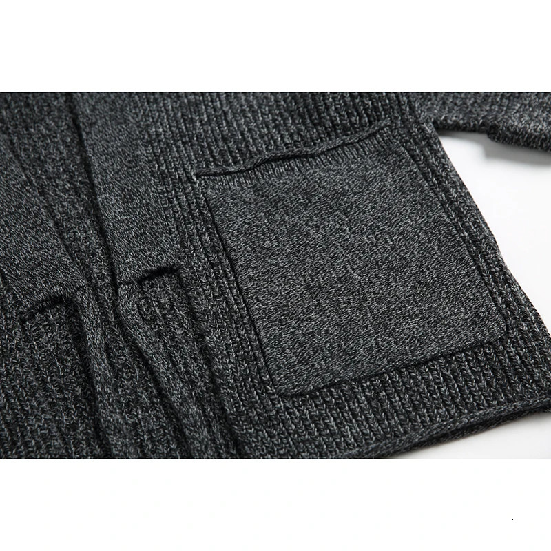 Japanese long sleeved mens cardigan Harajuku casual shoulder knitted sweater hip-hop loose jacket 241205